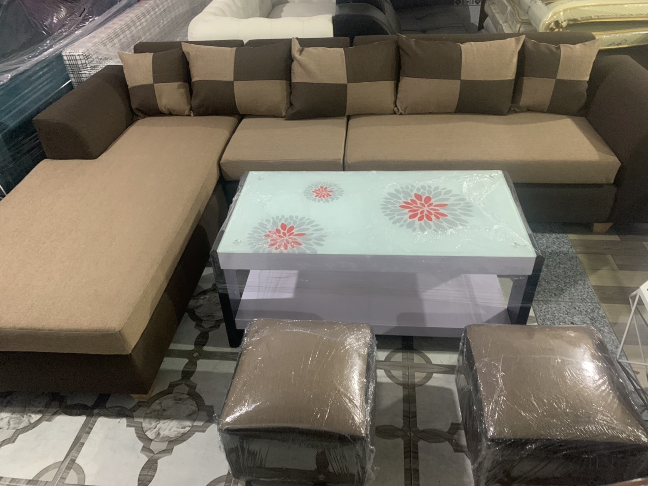 (HOT) Khuyến mãi khi mua sofa giường tặng bàn sofa tại Chú Bảy Long Thành