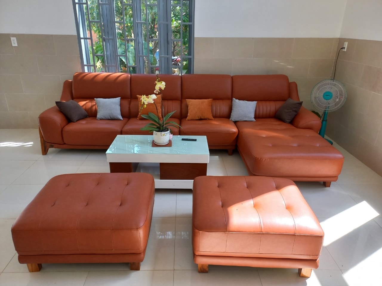 SOFA DA PHÒNG KHÁCH  TÂN PHÚ ĐỒNG NAI 