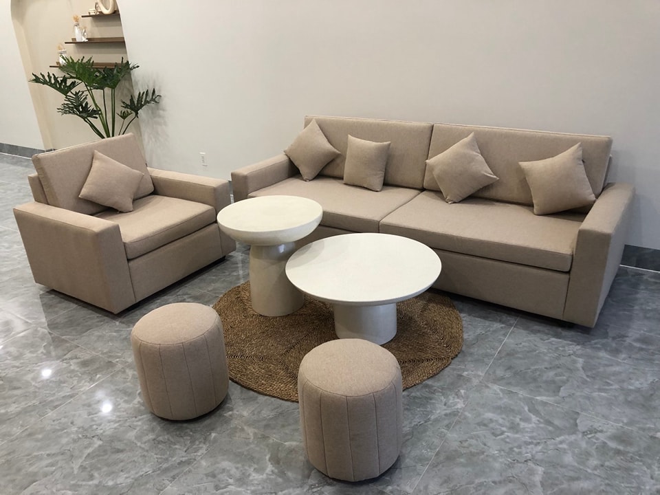 SOFA VẢI BỐ ĐẸP GIÁ RẺ CHO CHUNG CƯ NHÀ PHỐ LK06 TÂN PHÚ ĐÔNG NAI 