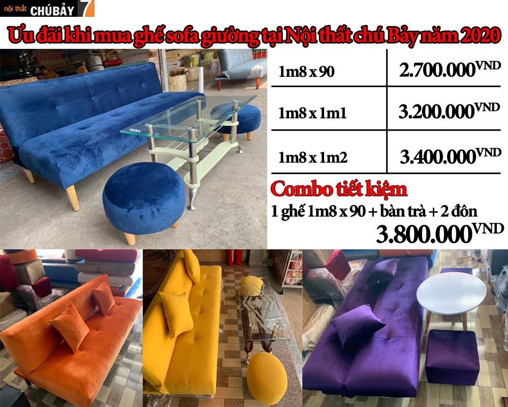 Mua ghế sofa phòng khách cao cấp giá rẻ tại Bình Dương năm 2020