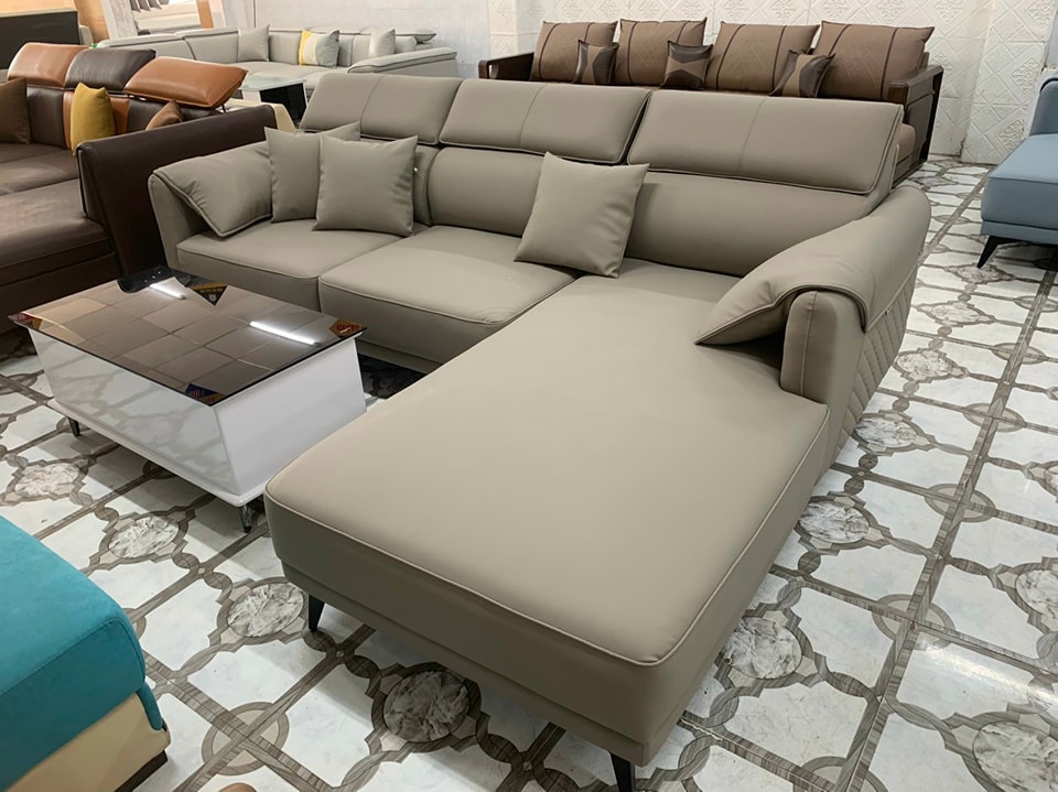 Khuyến mãi  lớn khi mua Sofa nhung trơn 2m5x1m6 _ Nhơn trạch nai đồng nai