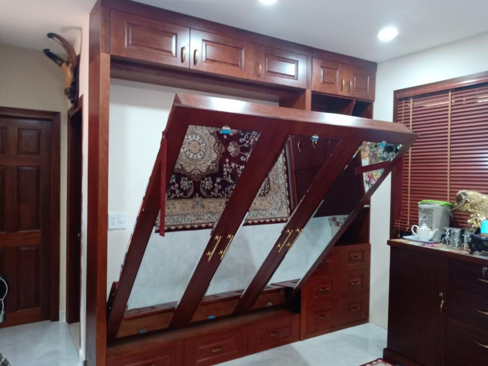 Giường thông minh kết hợp tủ giá bao nhiêu