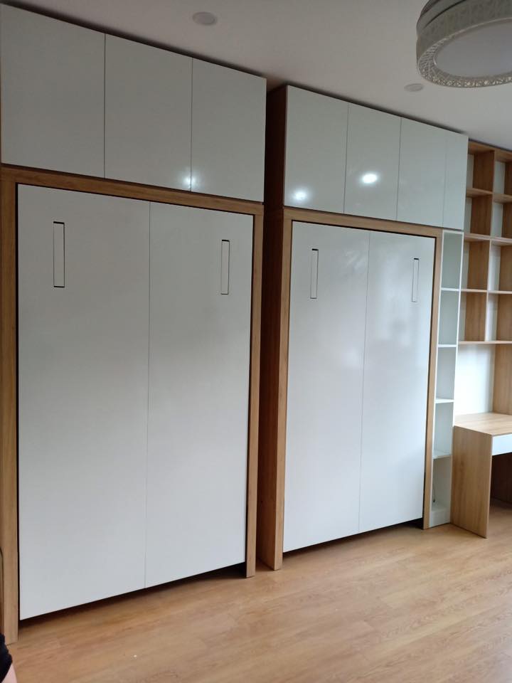 Giường gấp đa năng bằng gỗ giá rẻ tphcm