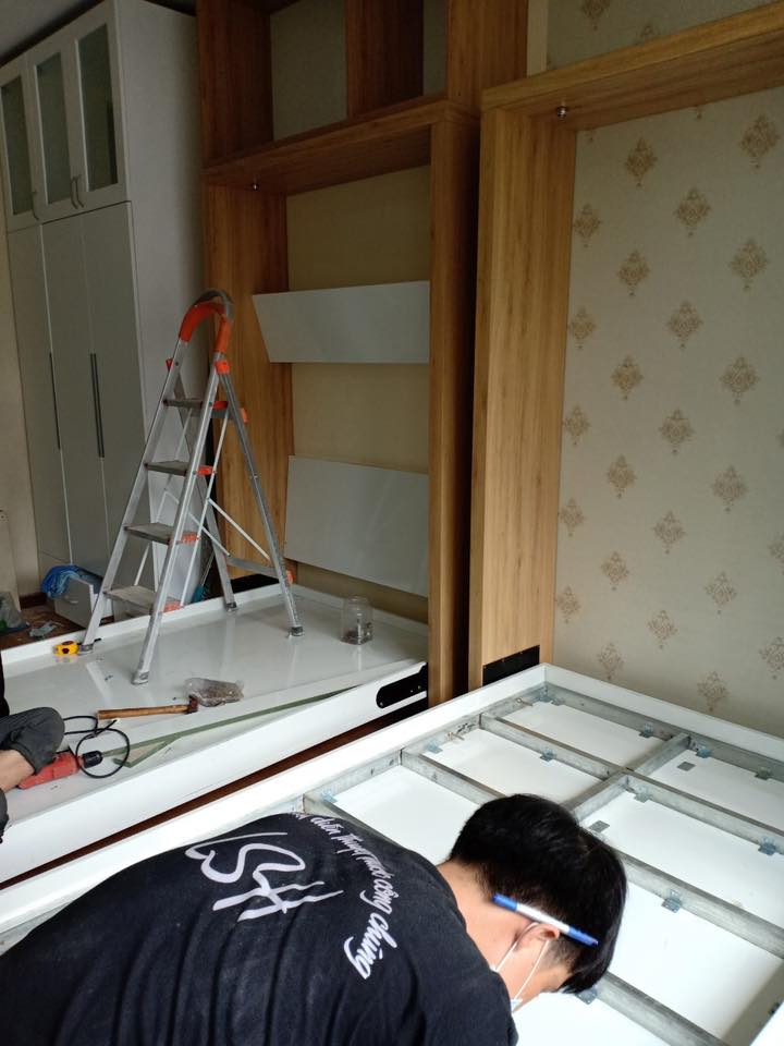 Giường gấp gọn giá rẻ quận 10