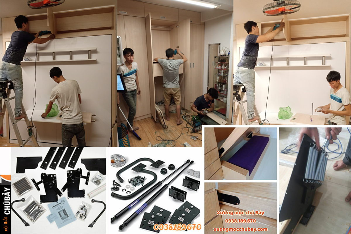 Giường gấp gỗ đa năng giá rẻ tại tp Hồ Chí Minh