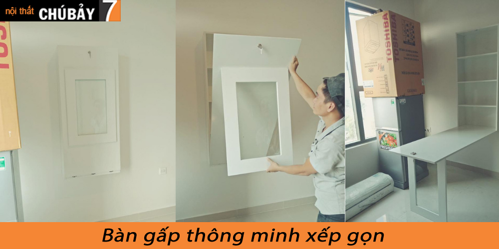 Bàn ăn xếp gọn gỗ giá rẻ tại tp Hồ Chí Minh