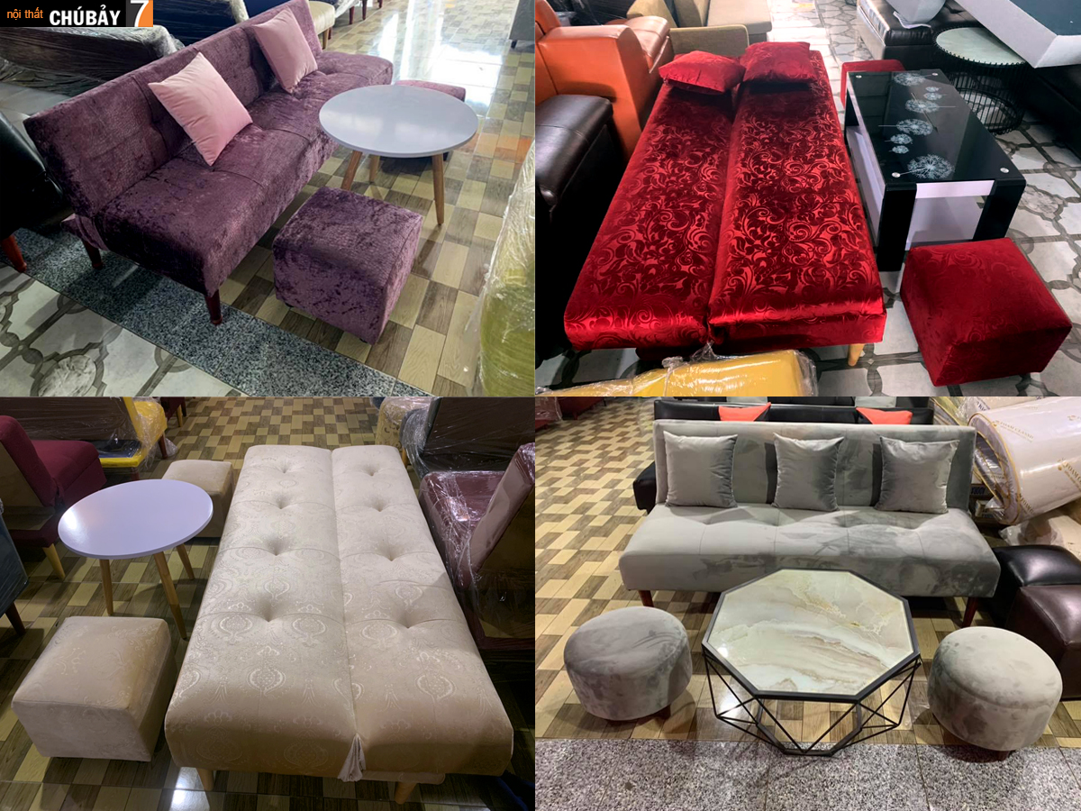 Bảng giá ghế sofa giường - sofa bed tại Bình Dương năm 2020