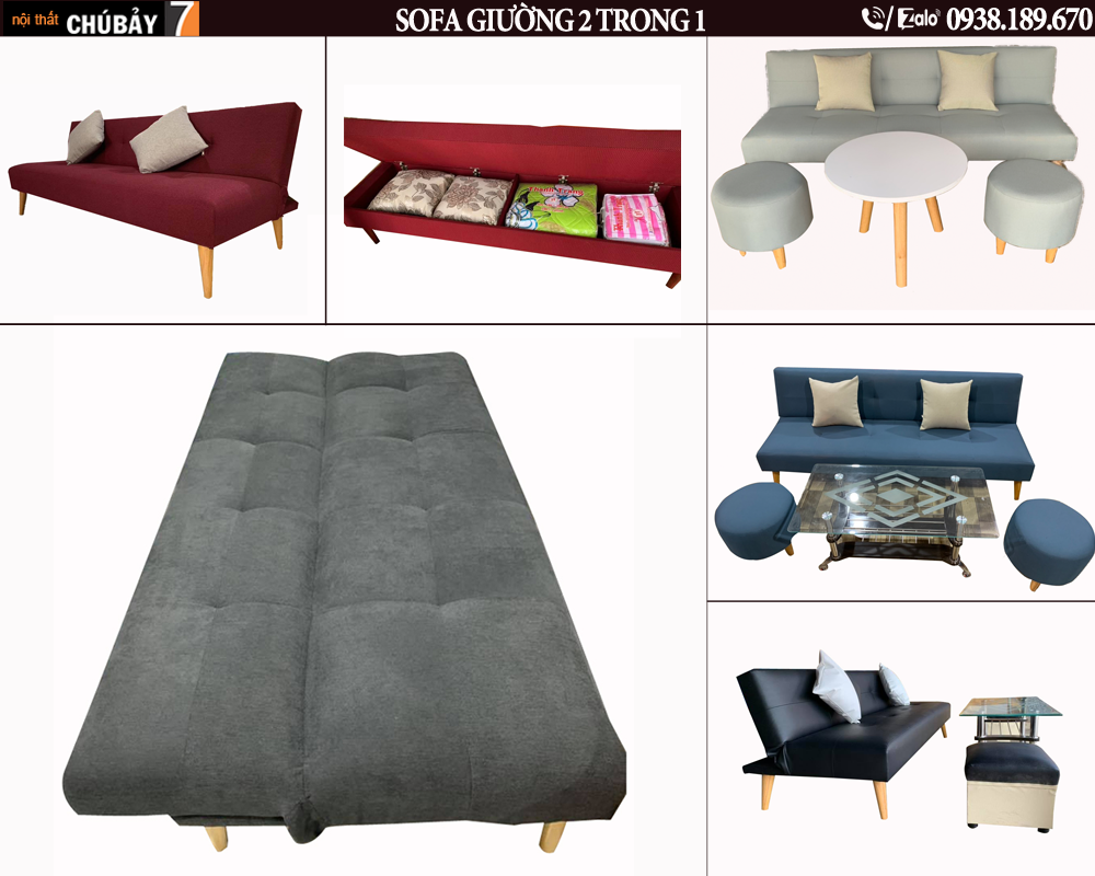 Ghế sofa bed giá rẻ tại Bình Dương năm 2020