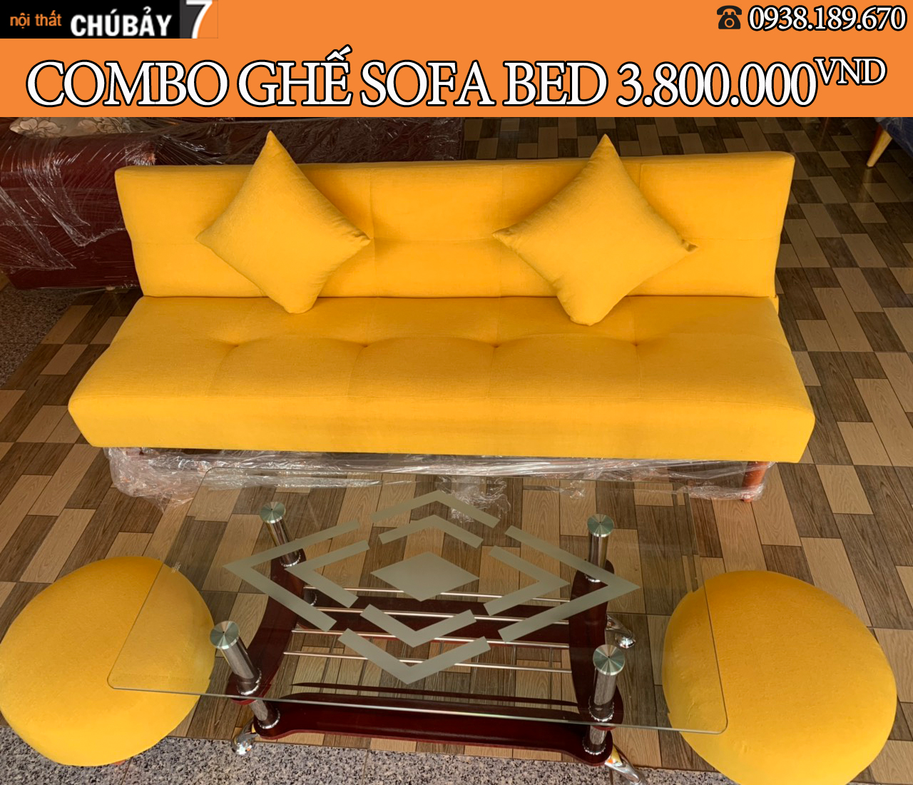 Ghế sofa giường 2 trong 1 giá rẻ tại Tp Bà Rịa Vũng Tàu