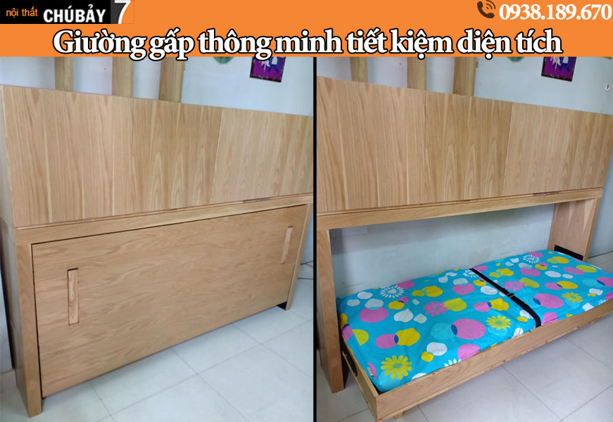 Giường gấp thông minh cho bé 1m4x2m tại tp Hồ Chí Minh