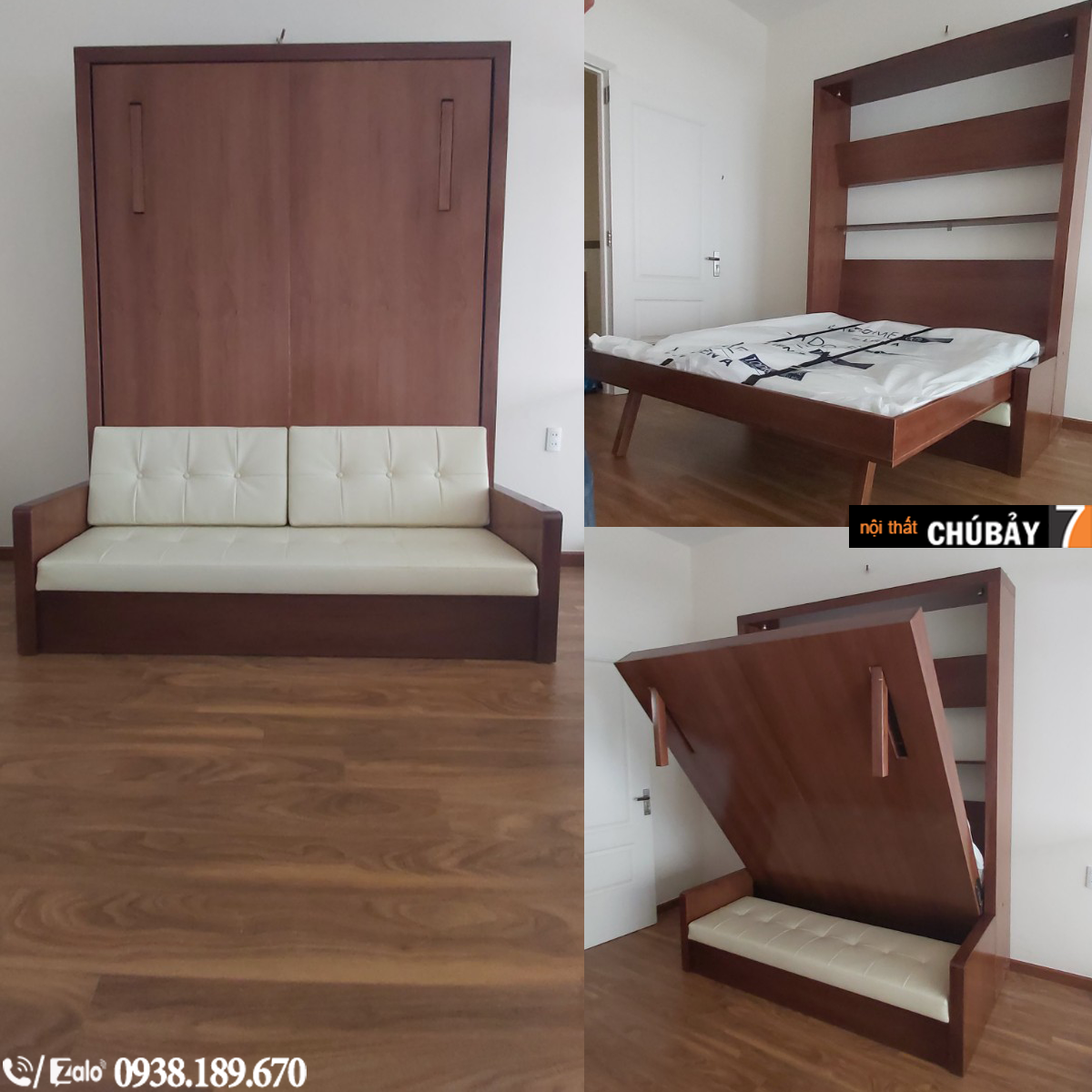 Giường gấp thông minh walled bed giá rẻ uy tín tại Tp Hồ Chí Minh