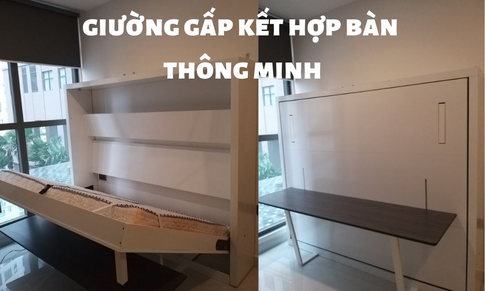 5 mẫu Giường gấp thông minh được ưa chộng tại tphcm