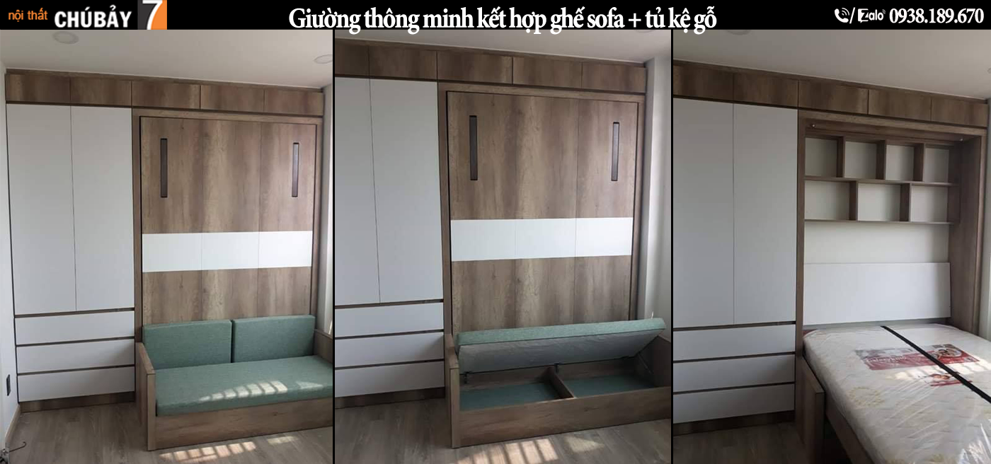 Lựa chọn nội thất thông minh cho nhà nhỏ và căn hộ chung cư