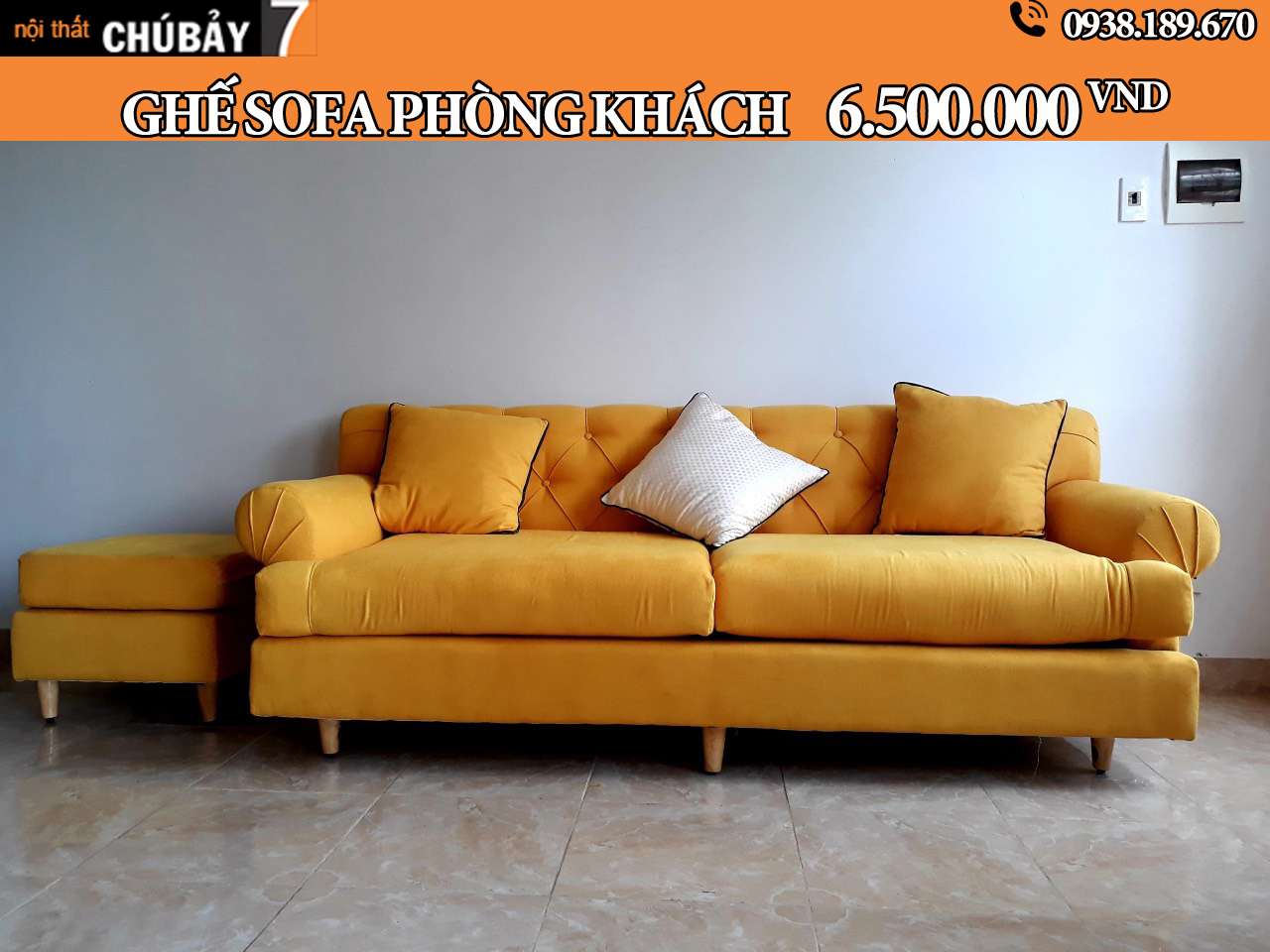 Mua ghế sofa phòng khách giá rẻ tại Bà Rịa - Vũng Tàu năm 2019