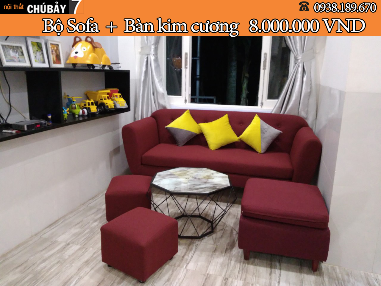 Mua ghế sofa phòng khách giá rẻ tại Bà Rịa - Vũng Tàu năm 2019