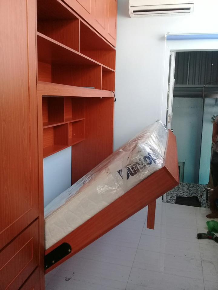 Mua giường gấp thông minh kết hợp bàn giá rẻ tại Long Thành - Nhơn Trạch - Đồng Nai