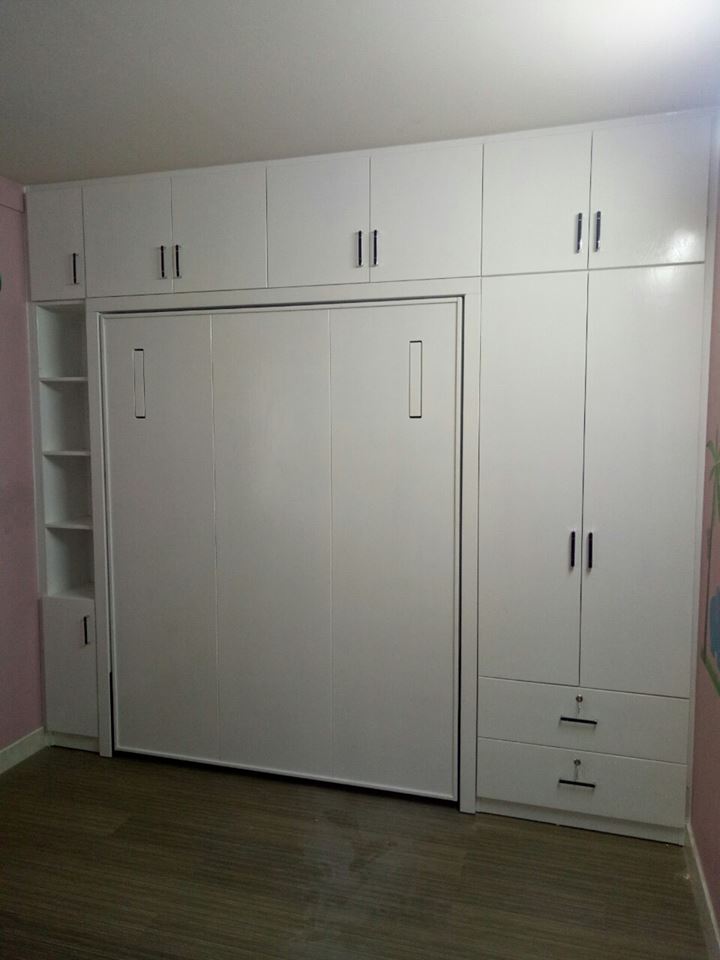 Mua giường gấp thông minh kết hợp tủ quần áo 2 trong 1 tại quận Bình Tân