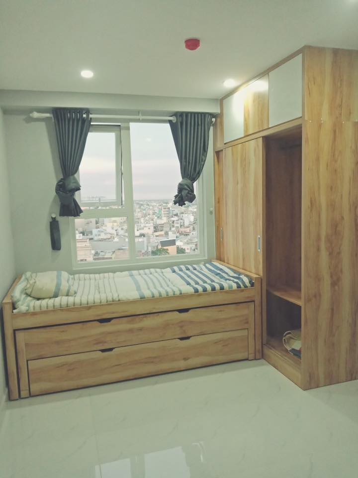 Mua giường gấp thông minh kết hợp tủ quần áo 2 trong 1 tại quận Bình Tân