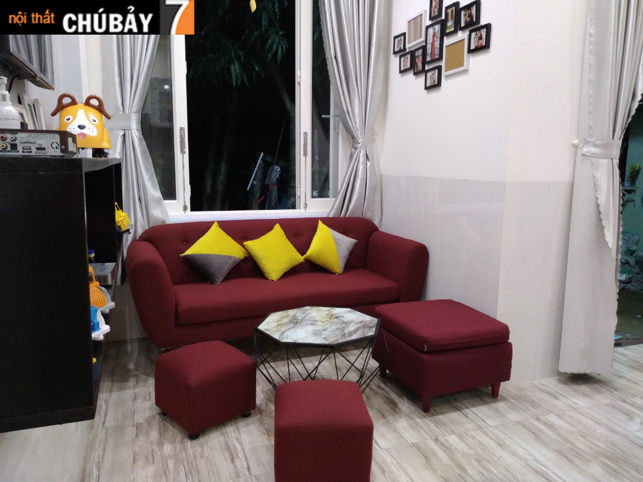 Mua sofa phòng khách sang trọng giá rẻ tại Long Thành Đồng Nai