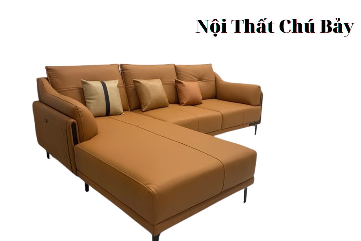 Sofa chữ L xám xanh TQ9