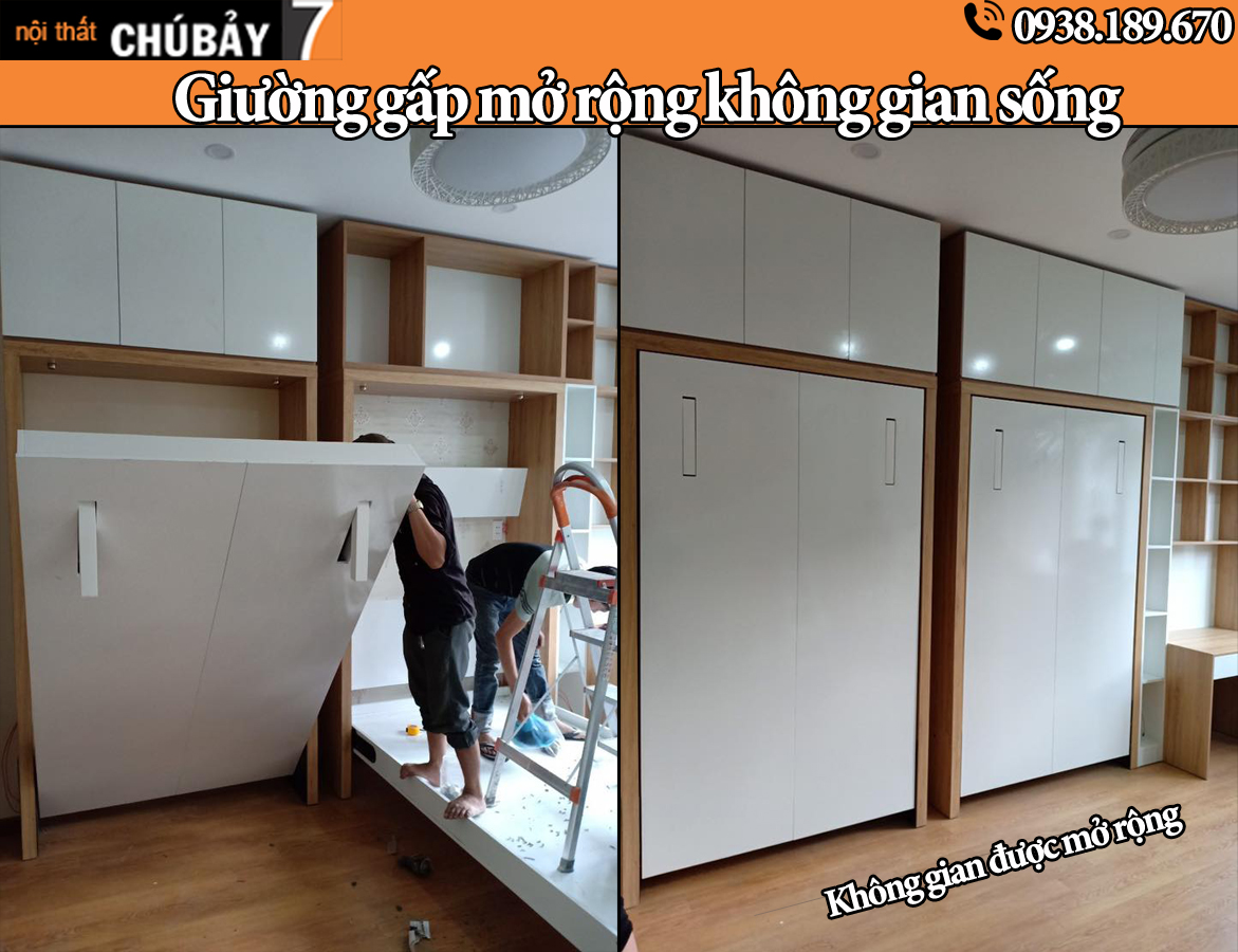 Nội thất thông minh gấp gọn là gì?