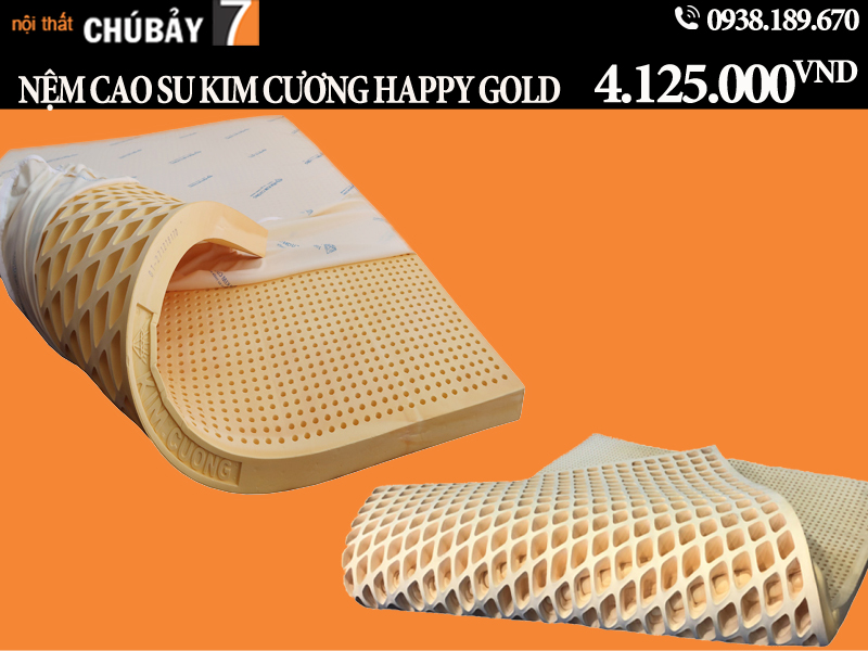 Top nệm cao su thiên nhiên giá rẻ đáng mua tại Long Thành Đồng Nai