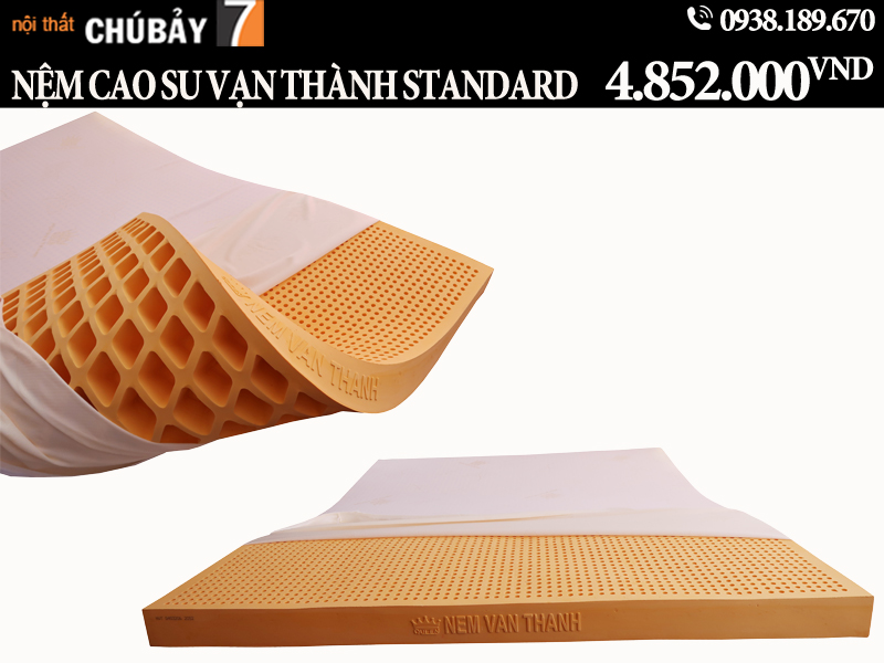 Top nệm cao su thiên nhiên giá rẻ đáng mua tại Long Thành Đồng Nai
