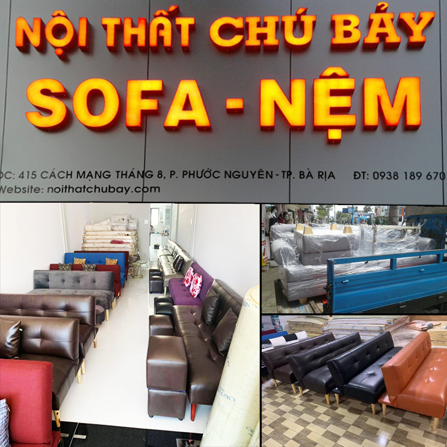 SOFA GIÁ RẺ TẠI NỘI THẤT CHÚ BẢY BÀ RỊA VŨNG TÀU