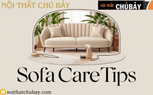 Bí Quyết Bảo Dưỡng Sofa Vải Nhung Để Luôn Mới Như Mới