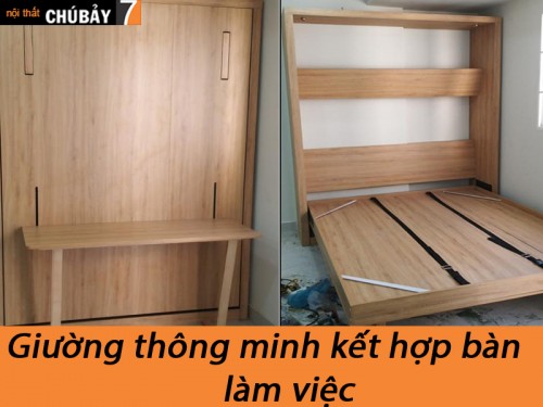Mua giường gấp thông minh kết hợp bàn giá rẻ tại tp Hồ Chí Minh