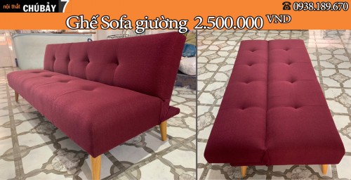 Mua sofa giường 1m4x2m giá rẻ quận Bình Tân