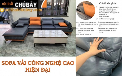 SOFA BĂNG VẢI CÔNG NGHỆ LONG THÀNH ĐỒNG NAI