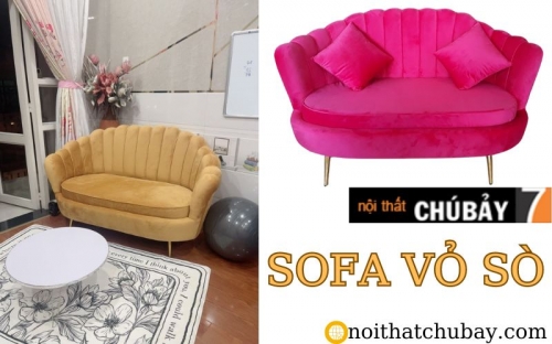 SOFA VỎ SÒ HIỆN ĐẠI TẠI LONG THÀNH ĐỒNG NAI